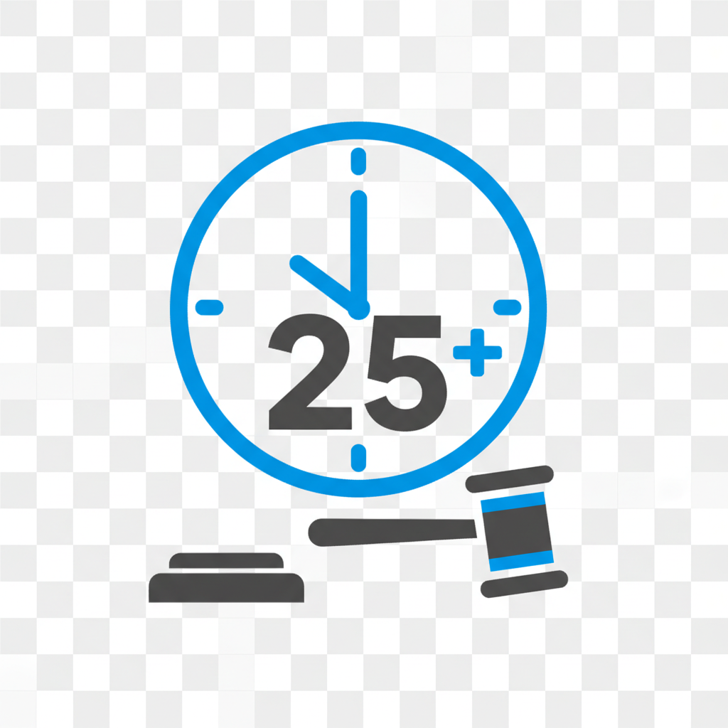 25+ Years Experience